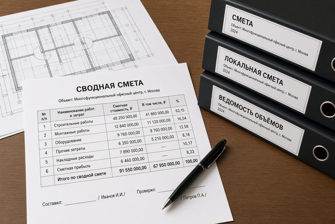 Документы для экспертизы сметной стоимости