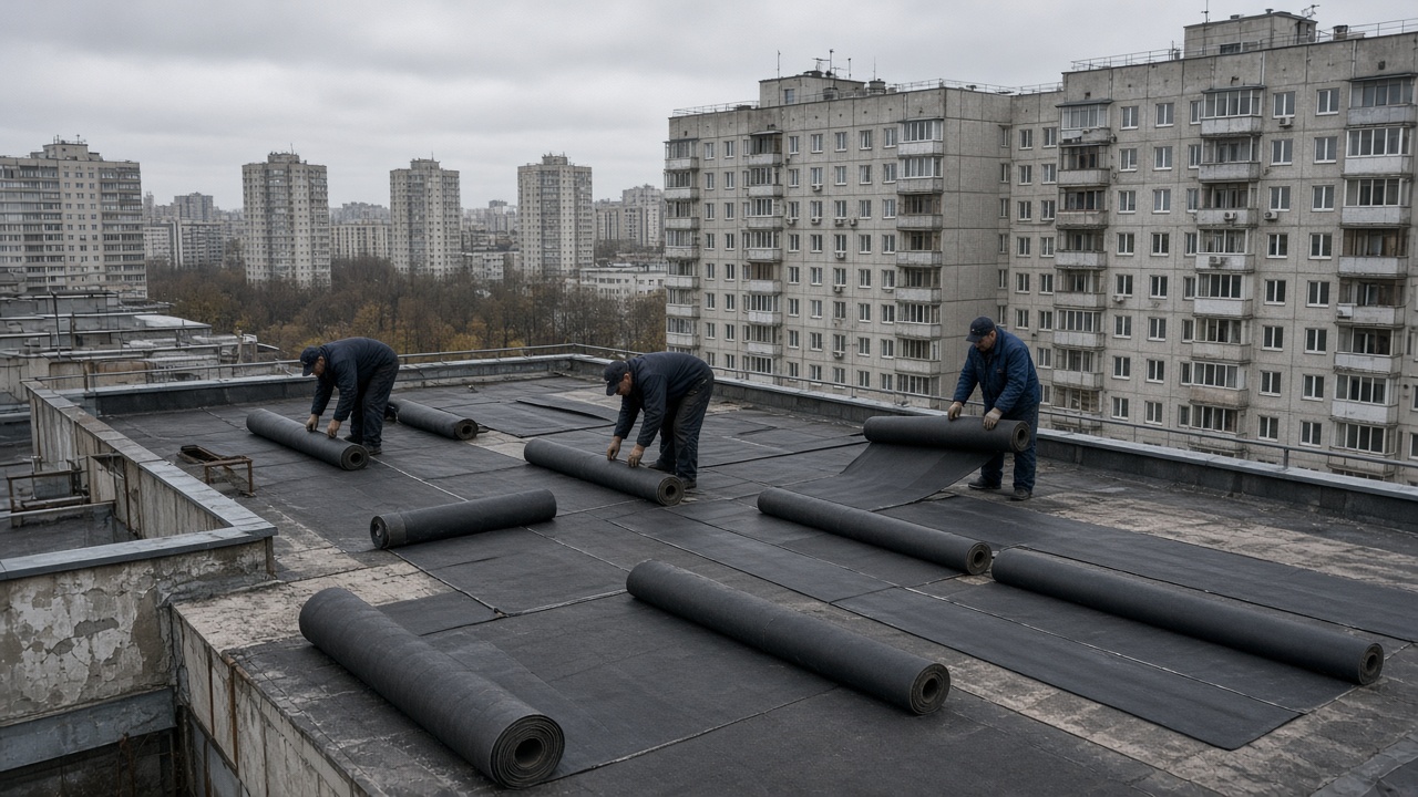 Капитальный ремонт кровли многоквартирного дома